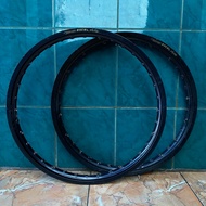 HITAM Rim velk Rim pelg pelk takasago excel asia Black 17 120 140