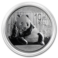 KOIN SILVER 30 GRAM - CHINA PANDA 10 YUAN 2015 .999