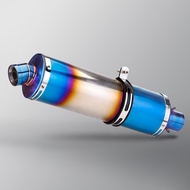 JINDI ระบบท่อไอเสียรถจักรยานยนต์51มม.ท่อดัดแปลงการเชื่อมต่อตรงกลางของ Duke 125 250 390 Rc390 Crf250