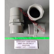 OUTER THREAD SOCK + 2" PVC INNER THREAD SOCK (1 SET) MASPION