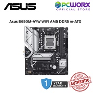 Asus B650M-AYW WIFI AM5 DDR5 m-ATX Mobo