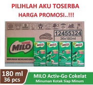 Susu Milo Kotak Coklat ACTIVE GO UHT - 180 ml ( 1 dus isi 36 )