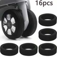 8pcs/Set Luggage Wheel Covers, Office Chair Wheel Covers, Portable Luggage Wheel Protective Covers C