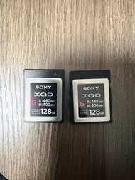 SONY XQD G Series 128GB 記憶卡