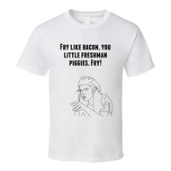 Rori Crane Neck T-Shirt "Dazed And Confused 1993 Fry Like Bacon You Little Freshman Piggie"