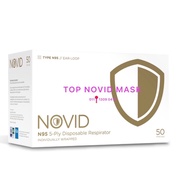 NOVID N95 DISPOSABLE RESPIRATOR 5-Ply Mask