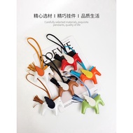 Suitable for Aima Pony Pendant Pegasus Car Pendant Handmade Genuine Leather Vegetable Basket h Home 