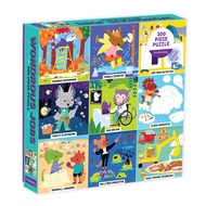 Mudpuppy Wondrous Jobs 300 Piece Family Puzzle from Mudpuppy, Jigsaw Puzzle Featuring Whimsical Jobs