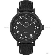 TIMEX TW2T91000 (M) Standard XL 43mm Leather Strap Black