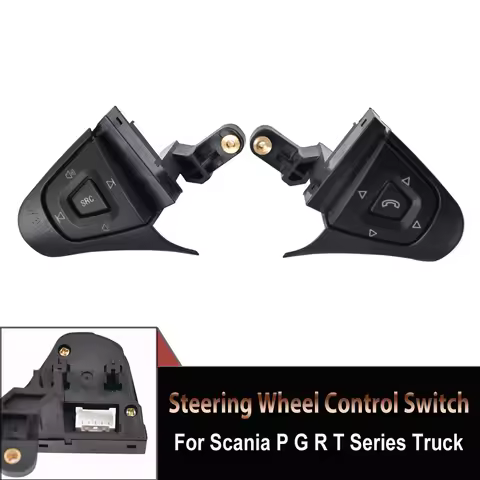 5Pins Cruise Control Switch Speed Steering Wheel Button Knob Autocruise Menus For SCANIA P G R T Ser