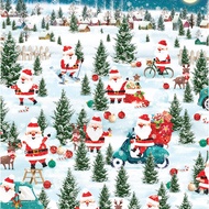 AEIOU Christmas Wrapping Paper