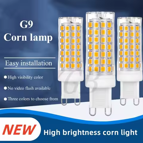 G9 led bulb 5W 7W 9W 12W 15W 18W 20W 220V 240V G9 led lamp SMD2835 G9 LED Corn light Replace 30W 40W
