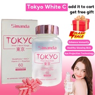 Tokyo Glutathione Capsule Whitening Japan White C-Block Dfyage FDA Approved Premium 42000mg