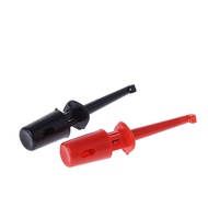 qxx♥ 1 Pair Single Hook Clip Test Probe Lead Wire Mini Grabber Kit For Multimeter