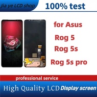 Original LCD With Frame For Asus ROG Phone 5 ROG 5 Pro ROG 5S ROG 5S Pro LCD Display Touch Screen Fo