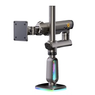 NB Ergonomic Monitor Arm for 32 to 60 inch Ultrawide Curved Screen, Heavy Duty RGB Gaming Monitor Ar