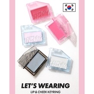 MERZY- Let's Wearing Lip & Cheek Keyring 2.2g - Korean Product New Release