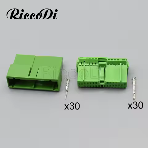 1-20 Sets 30 Pin Automotive Connector Car Dashboard Harness Plug IL-AG5-30P-D3L2 IL-AG5-30S-D3C1 For