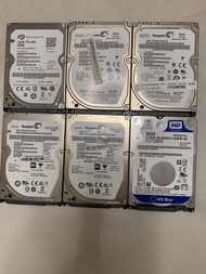 Seagate & WD HGST 2.5” 500GB Harddisk x7 2.5吋硬碟7隻