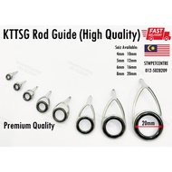 KTTSG Guide High Quality (Sliver) Stainless Steel Rod Guide Cincin Exori Rod Guide