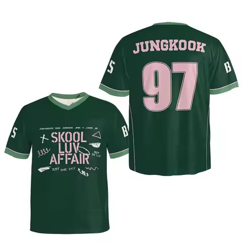 Kpop Inspired Jersey, Skool Luv Affair Printed Oversized T-shirt, Millennium Streetwear Concert Cost