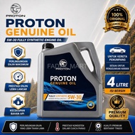 PROTON 5W-30 5W30 4LITRE FULLY SYNTHETIC MINYAK HITAM KERETA CAR ENGINE OIL