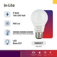 Inlite LED Bulb 9W 9 watt E27 inlite INB007