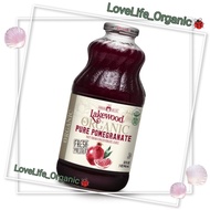 LAKEWOOD Organic Pure Pomegranate Juice 946ML (Exp:3/2027) 石榴果汁