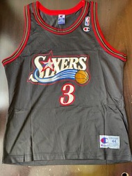 Champion Allen Iverson 3 費城76人球衣