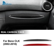 AIRSPEED Carbon Fiber For Mercedes Benz CLK 2002-2010 Car Passenger Side Glovebox Trim Strip Interio