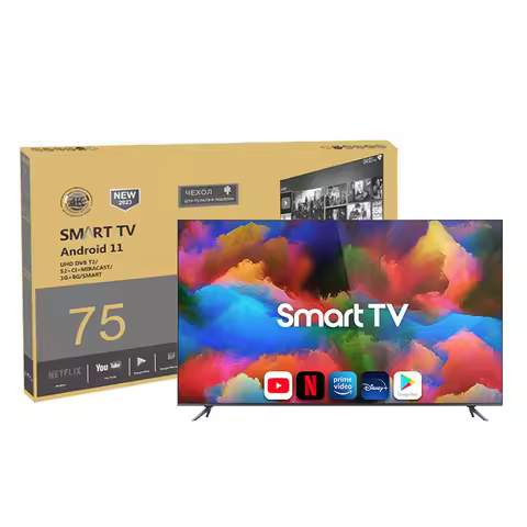 Manufacturer Smart Tv Television 24 32 40 43 50 55 65 Inch LED Tv With Android WiFi