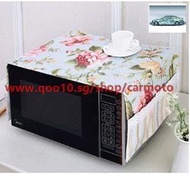 Microwave oven dust cover microwave oven covered towel cloth oven cover cloth pastoral microwave dus