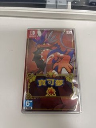 Switch 寶可夢 朱 中文版 寵物小精靈 Nintendo Switch Pokemon Scarlet Chinese Version 寶可夢朱 朱紫 寶可夢朱紫