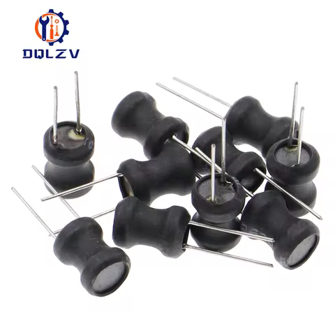 DIP Power Inductor 8*10mm 2.2UH 4.7UH 10uH 22uH 100uH 150uh 220uH 330uH 470uH 1MH 2.2MH 4.7MH 10MH I