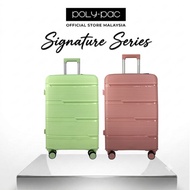 Giordano Melda By Poly Pac 20'' 24' 28'' Unbreakable PP Expandable with Anti Theft Travel Luggage -G