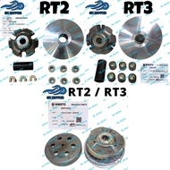 WMOTO RT3 / RT3 S / RT2 Original Movable Drive Face Set Driven Pulley Front Rear 100781738 100072677