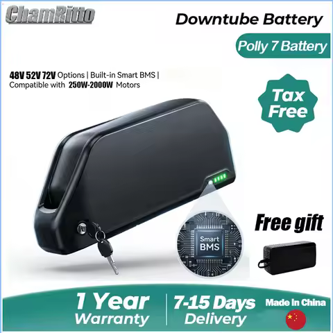 Electric Vehicle Bicycle cham rider Battery 36v48v52v60v72v 30 40ah 50 60ah Batterij Lower Tube 2170