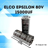 Best ELCO EPSILON SMK 15000mikro 80volt 80v 15000uf Epsilon 80v 15000