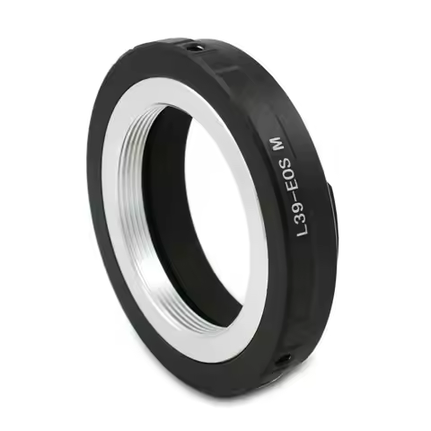 L39-EM Adapter For Leica L39 39mm Screw Lens to EF-M Mount Canon EOS M M5 M6 M10 Camera