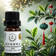 100%純澳洲 茶樹精油 天然無添加 淨化與防蚊 全效之選 贈擴香石