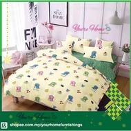 YH Set Medium-Comforter + Bedsheet Sateen 1000TC 芦荟棉中厚款棉被+床单 Cadar Set +FREE Gifts🎁FW4
