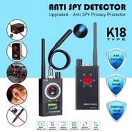 RF Signal Detector Anti Spy Detector Camera K18 Audio Bug Finder GPS