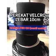 [1 Pair] 10 cm Velcro Adhesive for Emblems and Accessories