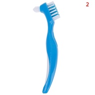 【Customizable】 ขนแปรงหลายชั้นเครื่องมือแปรงฟันปลอมฟันแปรงฟันปลอมทูโทน,แปรงฟันฟันปลอม