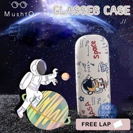 Mushto Glasses Hardcase Astronaut Character Cute Glasses Case Glasses Storage Glasses Box B8