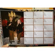 - CUSTOM - Artomaringi Custom Wedding Guest Book / Wedding Guest Book