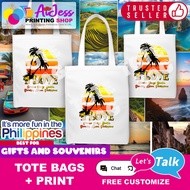 I LOVE Punta Bunga Beach, Boracay, Aklan, Philippines TOTE BAG DESIGN BEST FOR AND SOUVENIRS