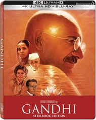 Gandhi /คานธี (4K+4K+Blu-ray+Blu-ray Bonus Steelbook) (4K/BD มีเสียงไทย-มีซับไทย BD Bonus มีซับไทย)