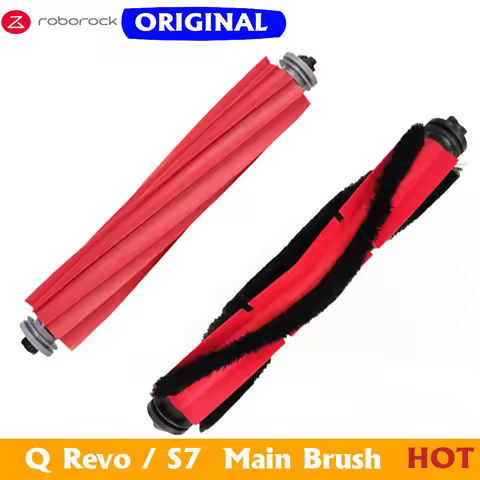 Original Roborock Roller Brush Kit Compatible with Roborock Qrevo S/pro, S7, S7 MaxV, Q5, Q7 Max Ser