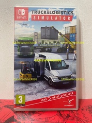 （中古二手）Switch NS遊戲 3D模擬類駕駛遊戲 卡車物流模擬器 Truck &amp; Logistics Simulator 卡車和物流模擬器 Truck Logistics Simulator （車輛模擬遊戲,你的任務是執行物流從開始到結束在一個或多人）歐版中英文版